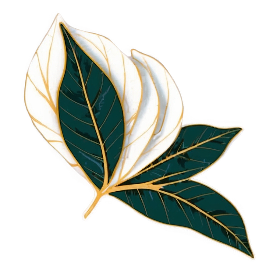 Magnolia Leaf Silhouette Png 25