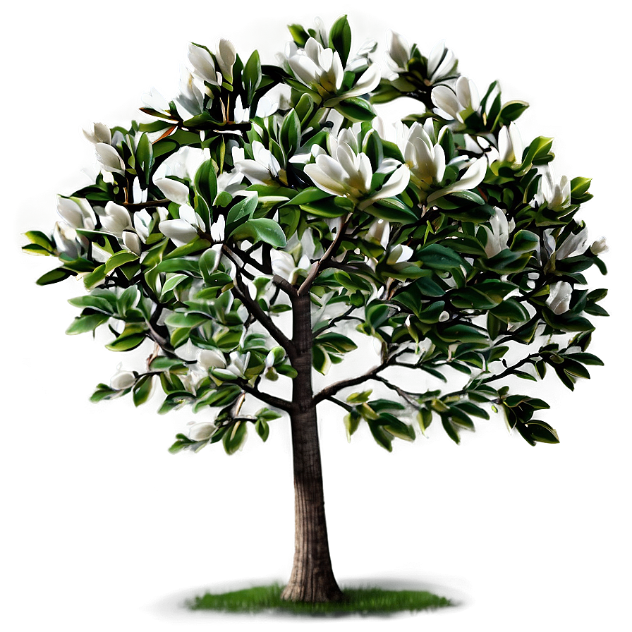 Magnolia Tree Canopy Shade Png 06212024