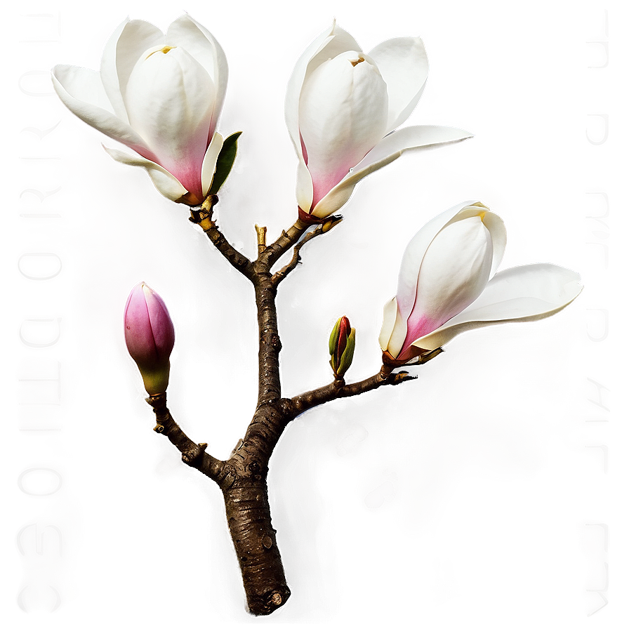 Magnolia Under Moonlight Png Wnm90