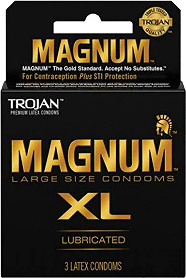 Magnum X L Condoms Packaging