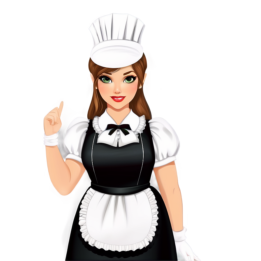 Maid Hat Clip Art Png 19