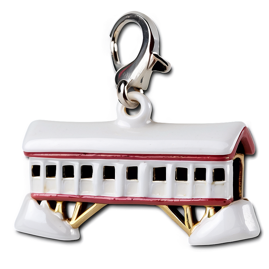 Maine Covered Bridge Charm Png 32