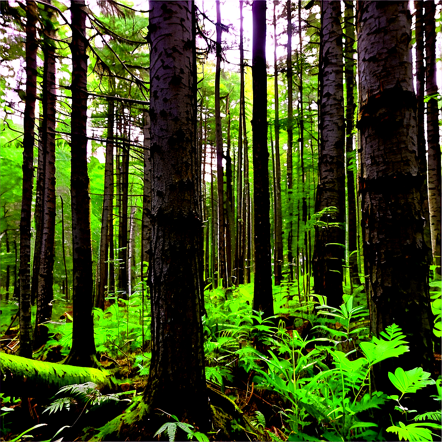 Maine's Forest Wilderness Png 06202024