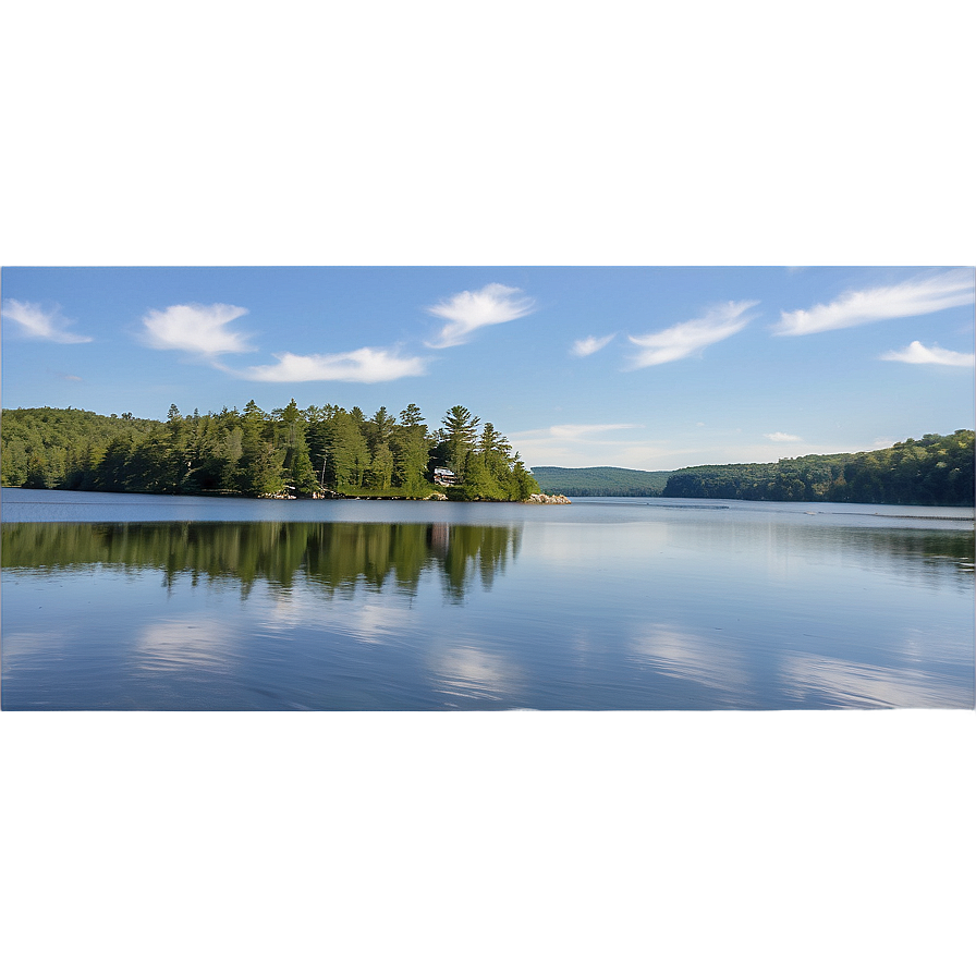 Maine's Peaceful Lakes Png 06202024