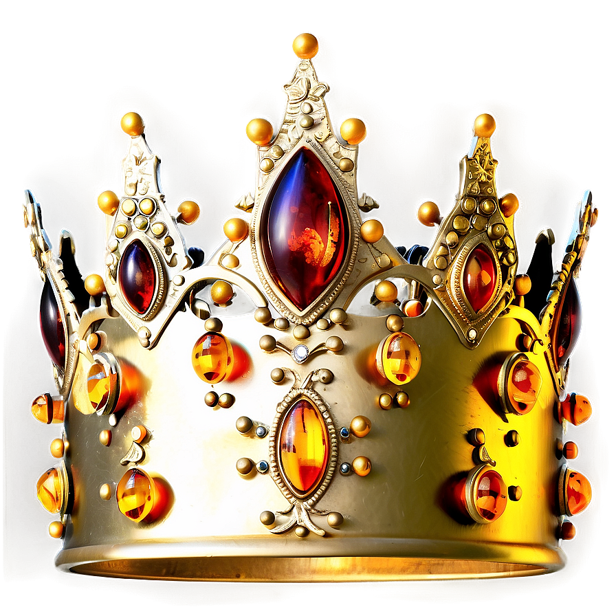 Majestic Amber Crown Png Igp