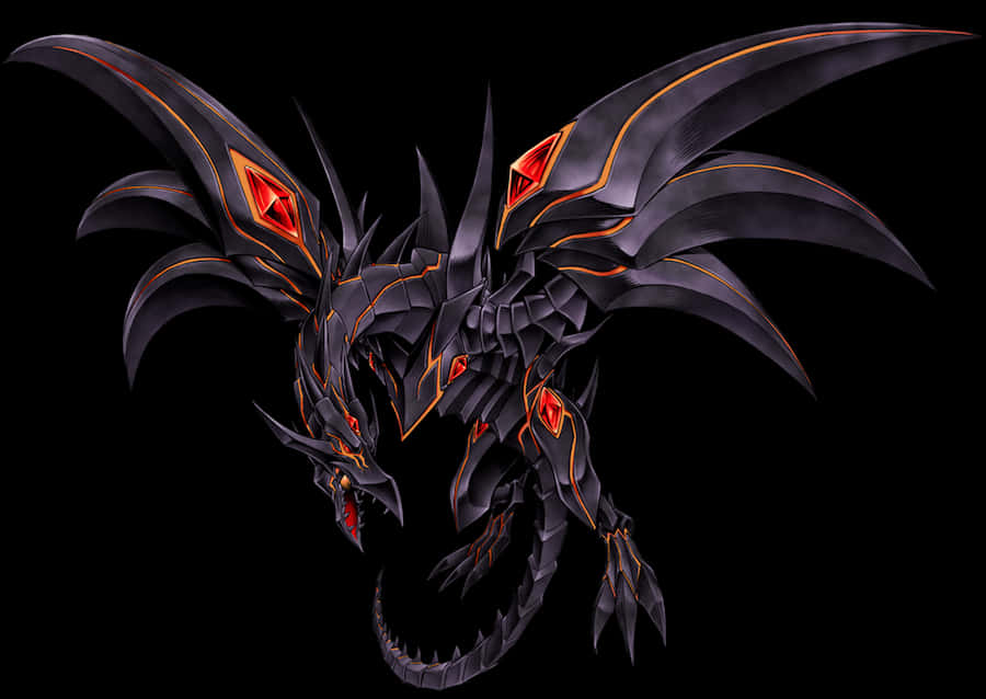 Majestic Black Dragon Artwork