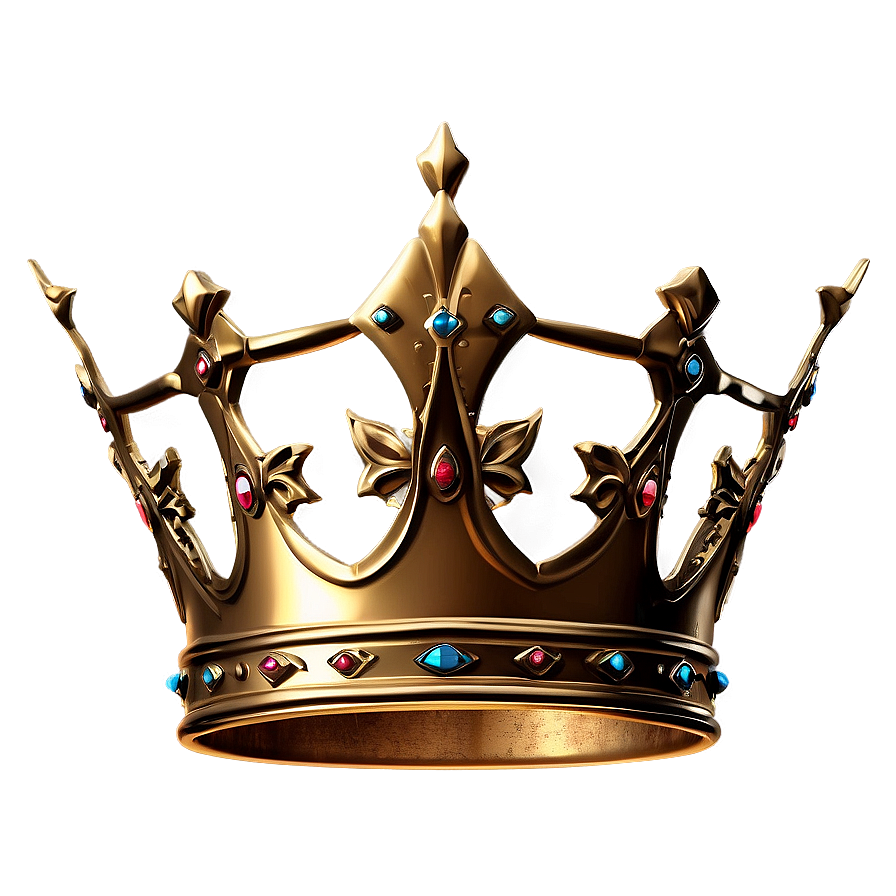 Majestic Bronze Crown Png 62