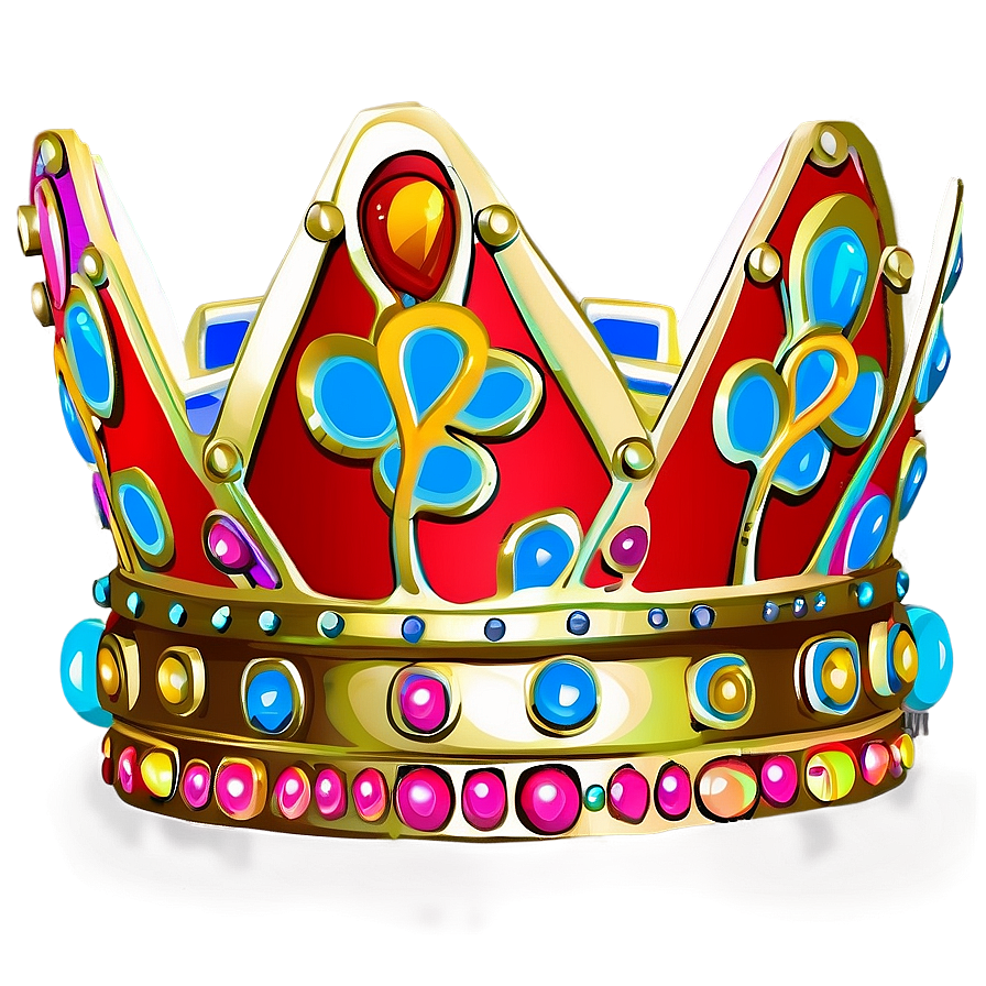 Majestic Cartoon Crown Png 06132024