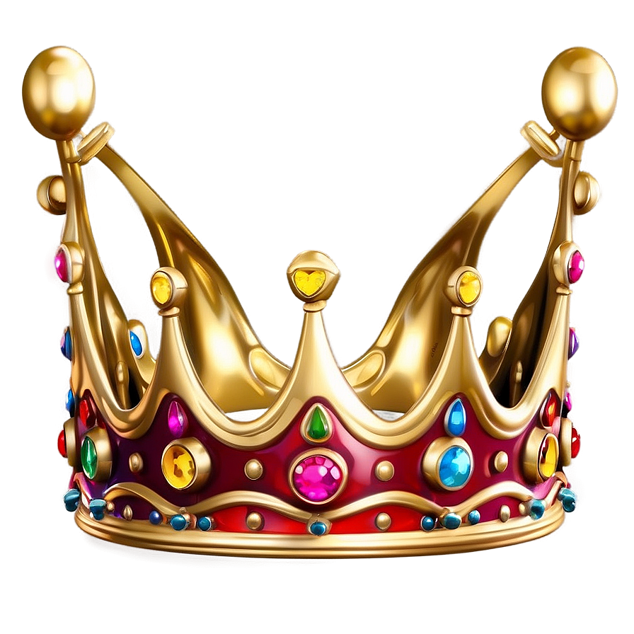 Majestic Cartoon Crown Png 48