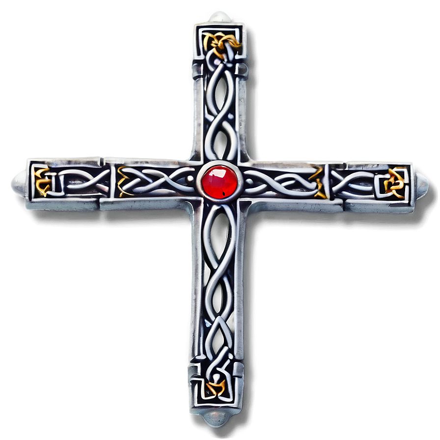 Majestic Celtic Cross Crown Png Mvu70