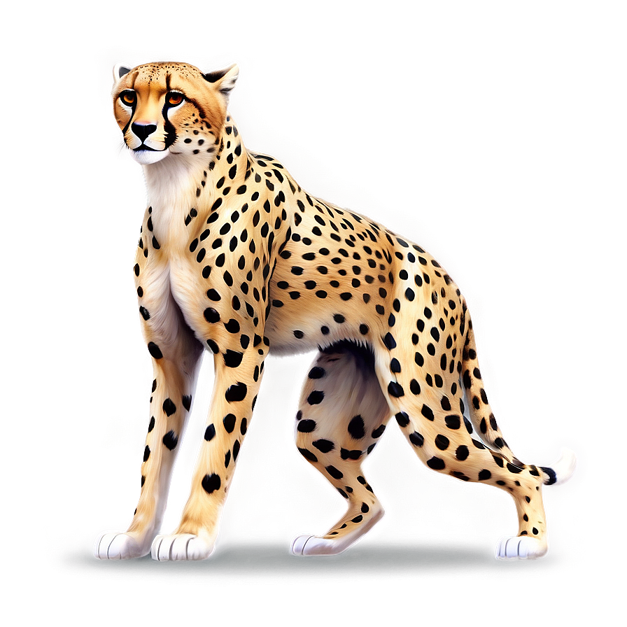 Majestic Cheetah Stance Png Ttk