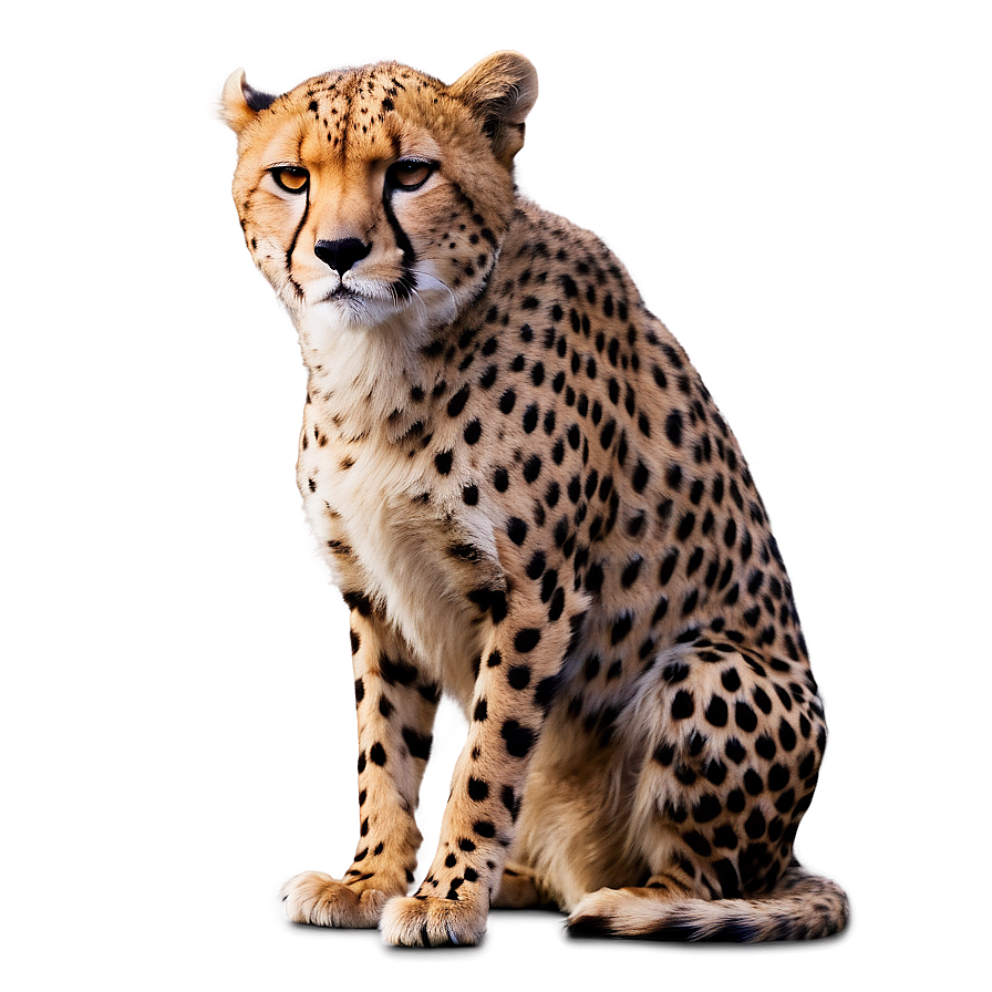 Majestic Cheetah Stance Png Txi