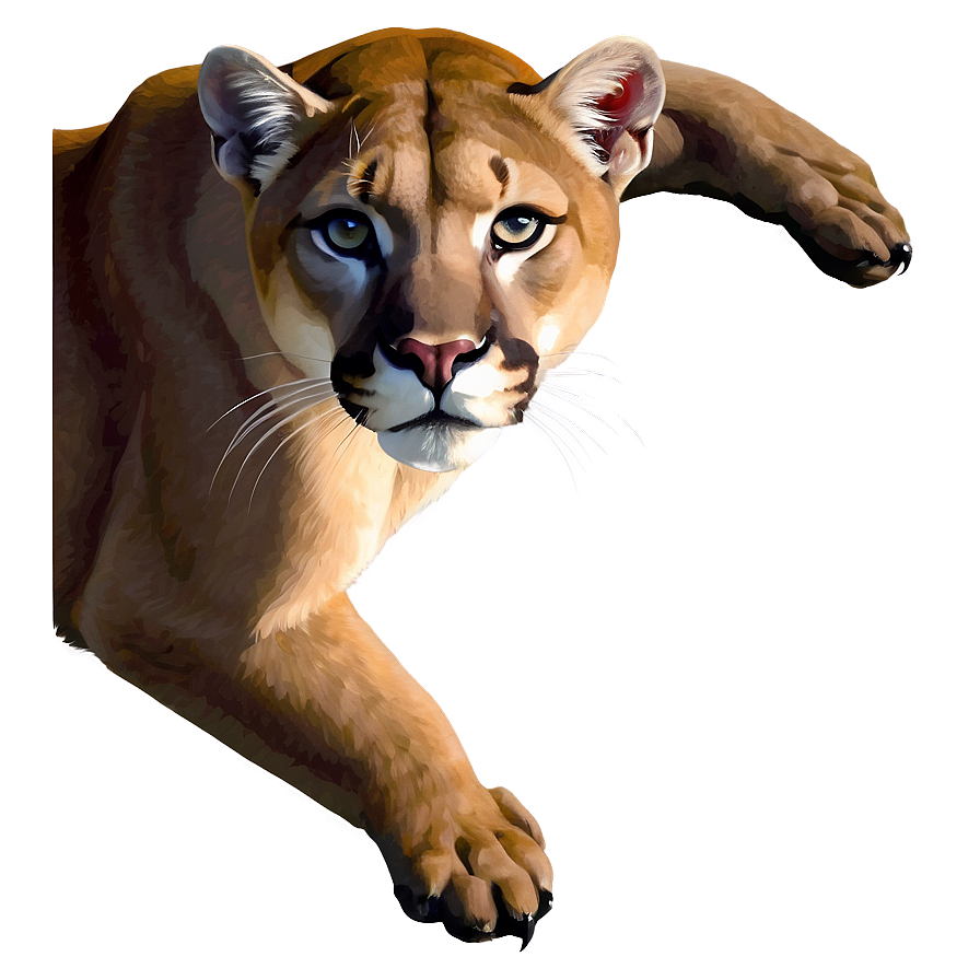 Majestic Cougar Png 06202024