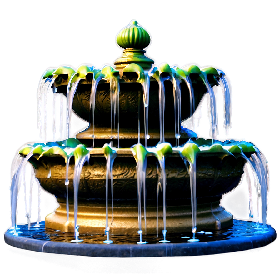 Majestic Fountain Png Xrw18