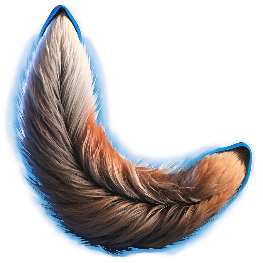 Majestic Fox Tail Representation Png 06282024