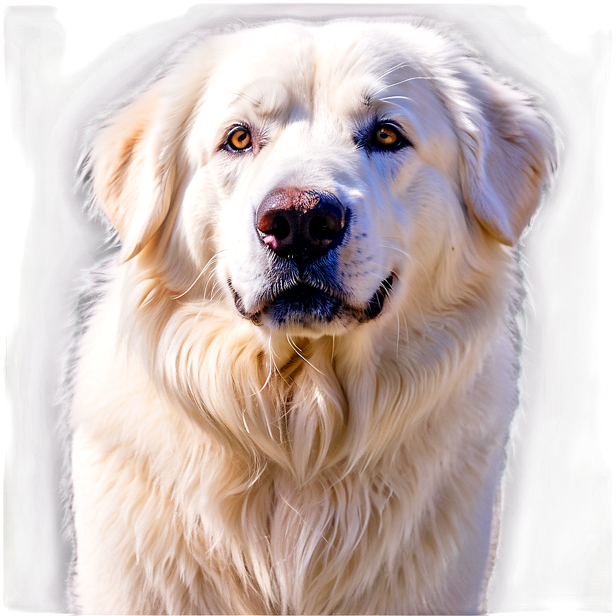 Majestic Great Pyrenees Png 06292024