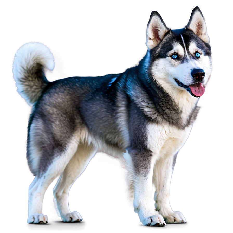 Majestic Husky Gaze Png 51