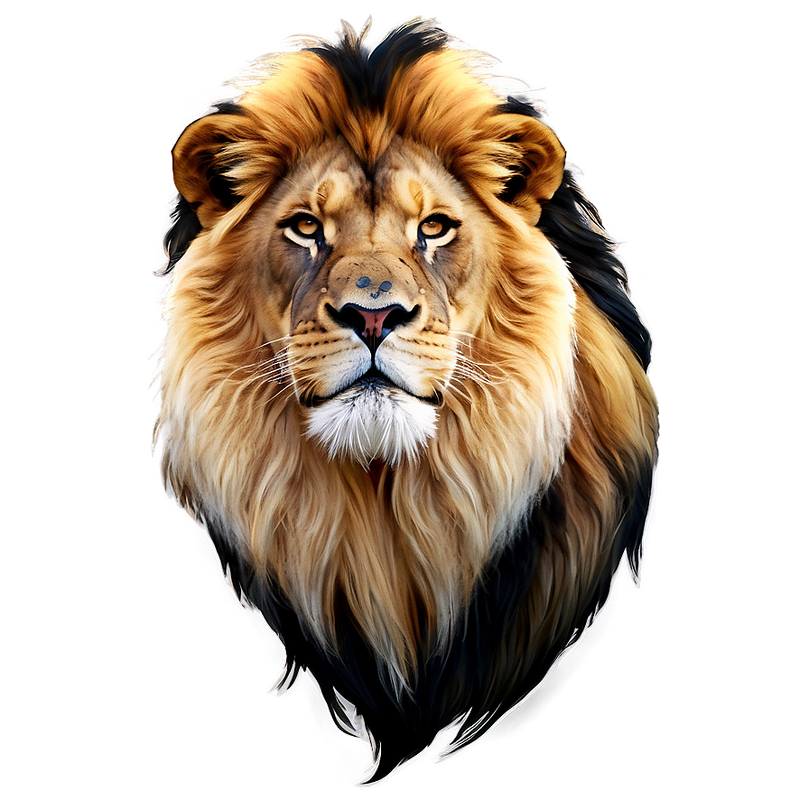 Majestic Lion Portrait Png 06122024