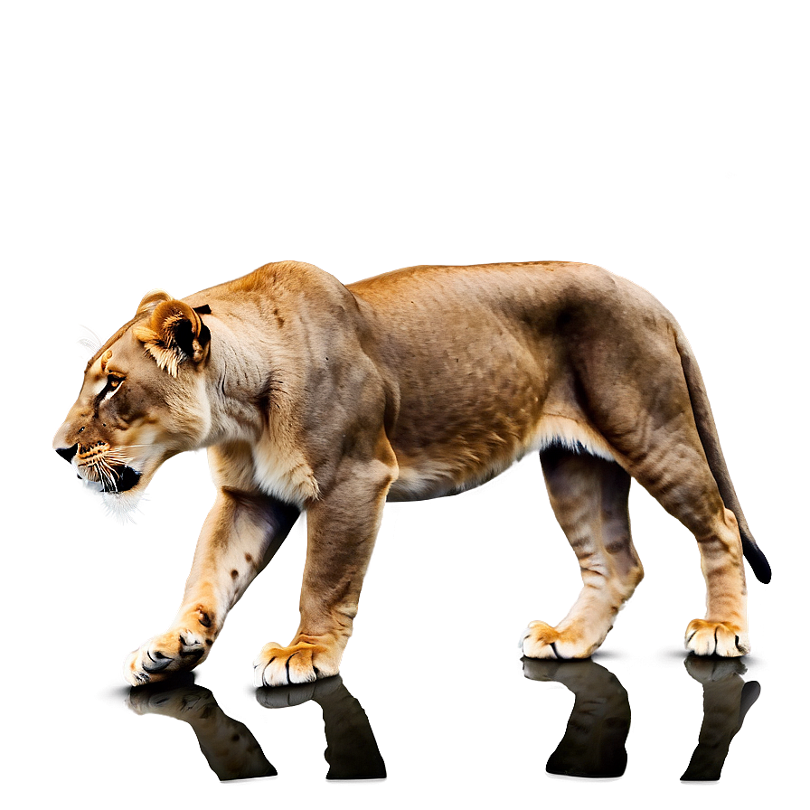 Majestic Lioness Art Png 92