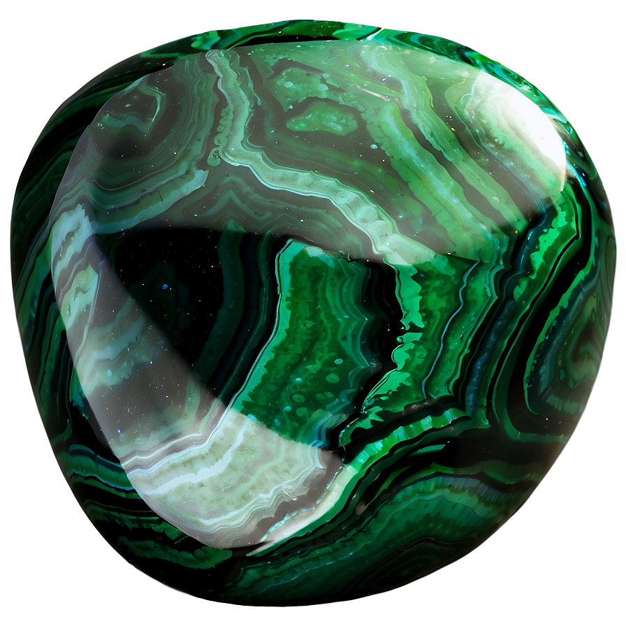 Majestic Malachite Gemstone Png Vnp96