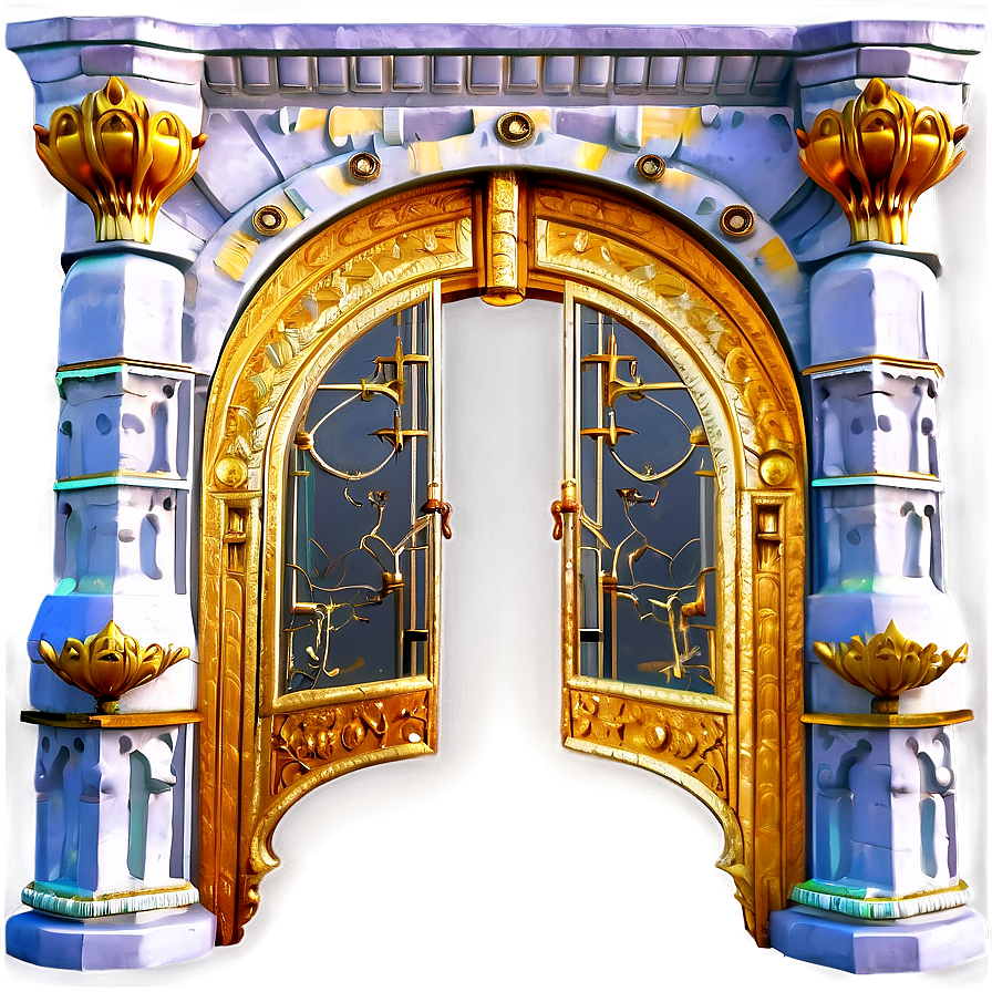 Majestic Palace Door Png 37