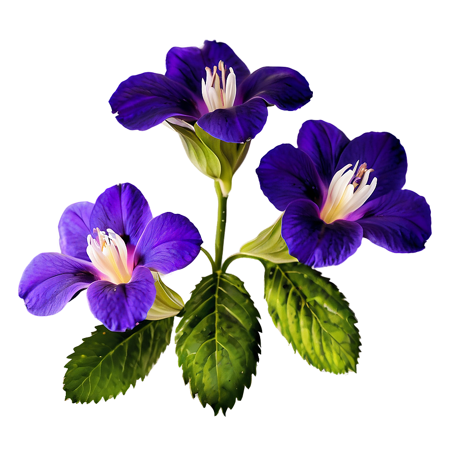 Majestic Purple Flower Png 94