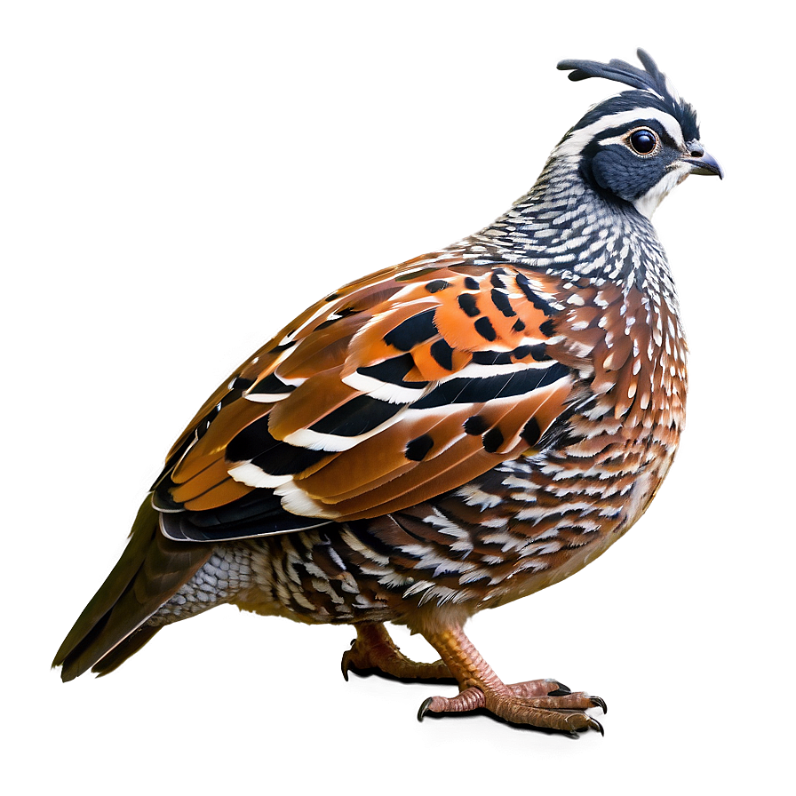 Majestic Quail Pose Png Dox