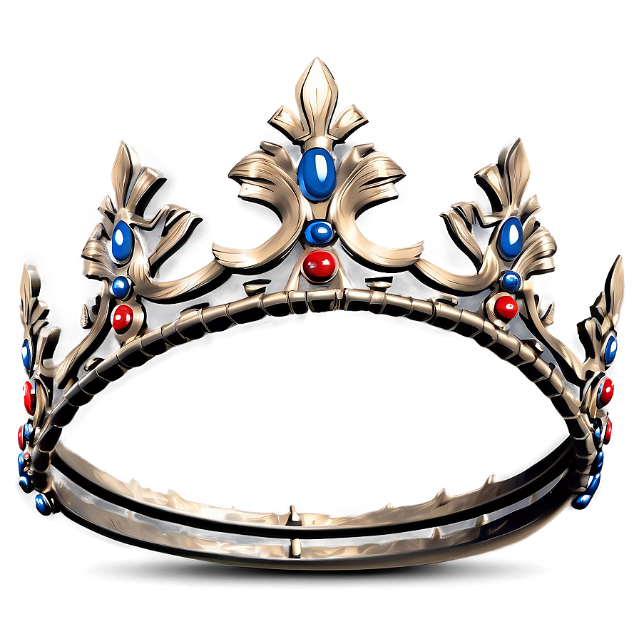 Majestic Queen Crown Illustration Png 16