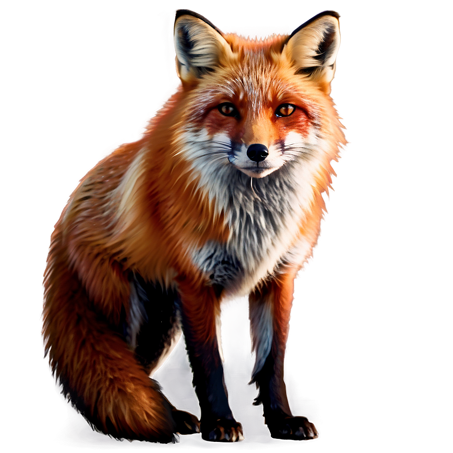 Majestic Red Fox Png 7