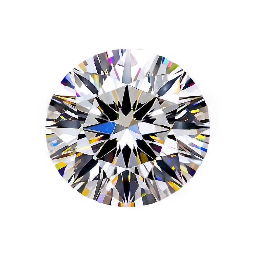 Majestic Round Diamond Png 06282024