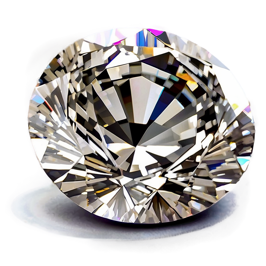 Majestic Round Diamond Png Vrm