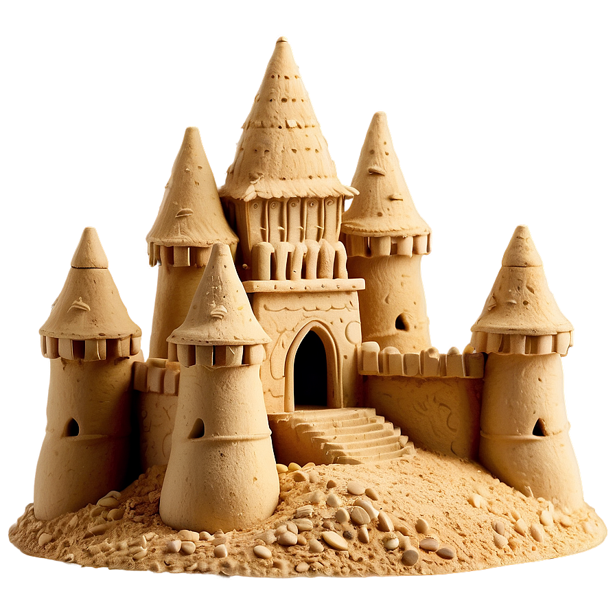 Majestic Sandcastle Png Nda21