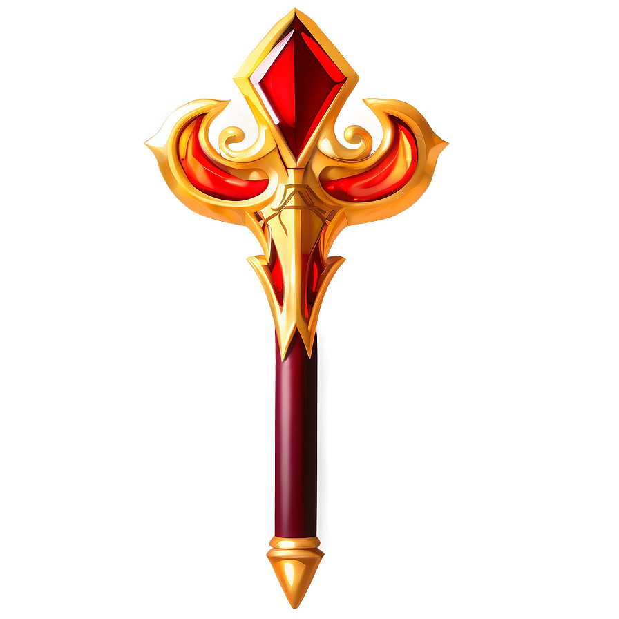 Majestic Scepter Png 06282024