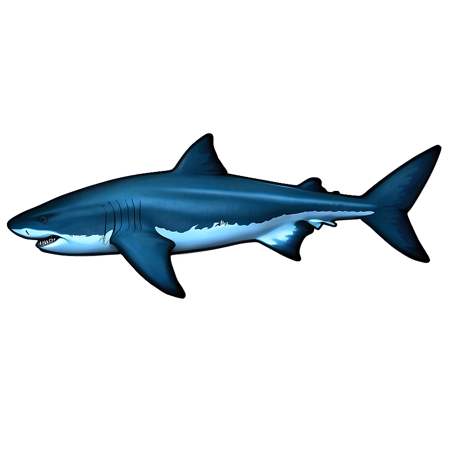 Majestic Tiger Shark Art Png 84