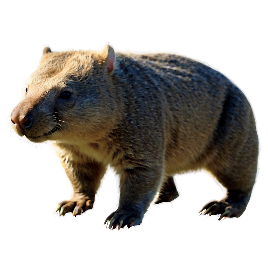 Majestic Wombat Png 06252024