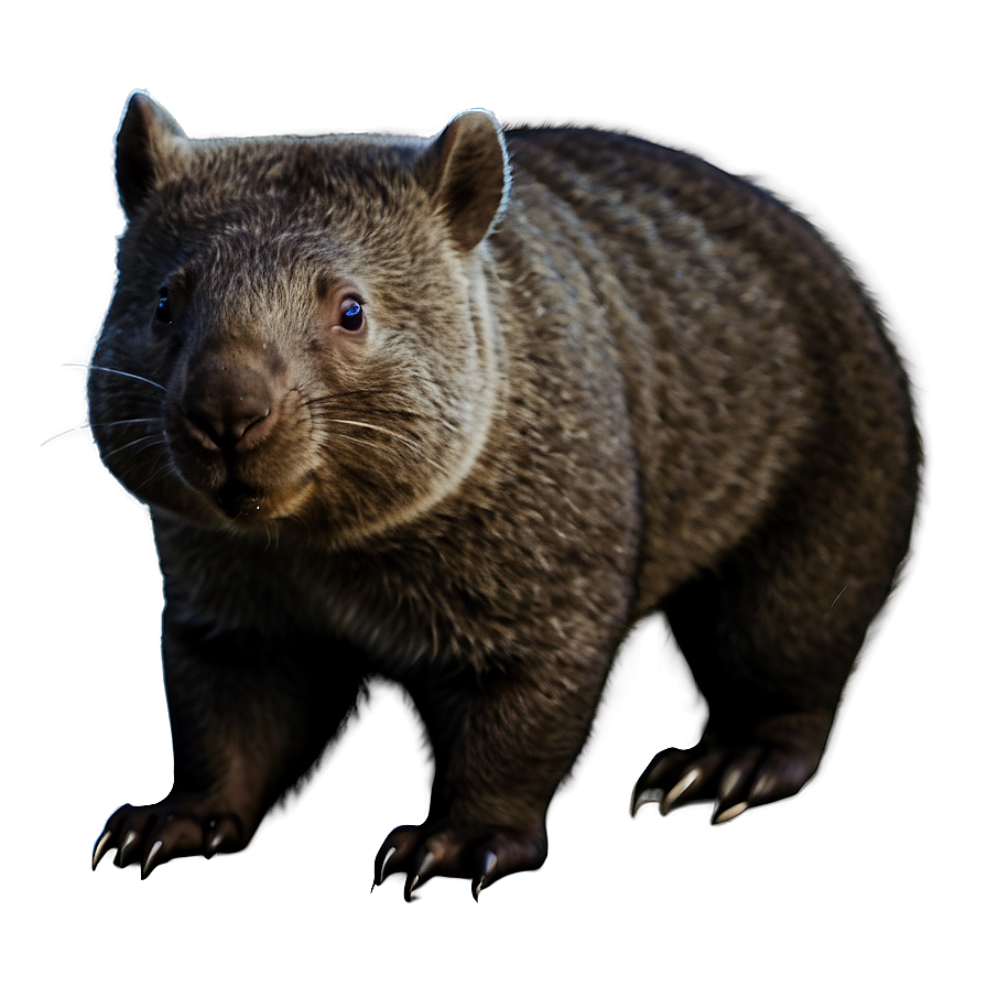 Majestic Wombat Png 06252024