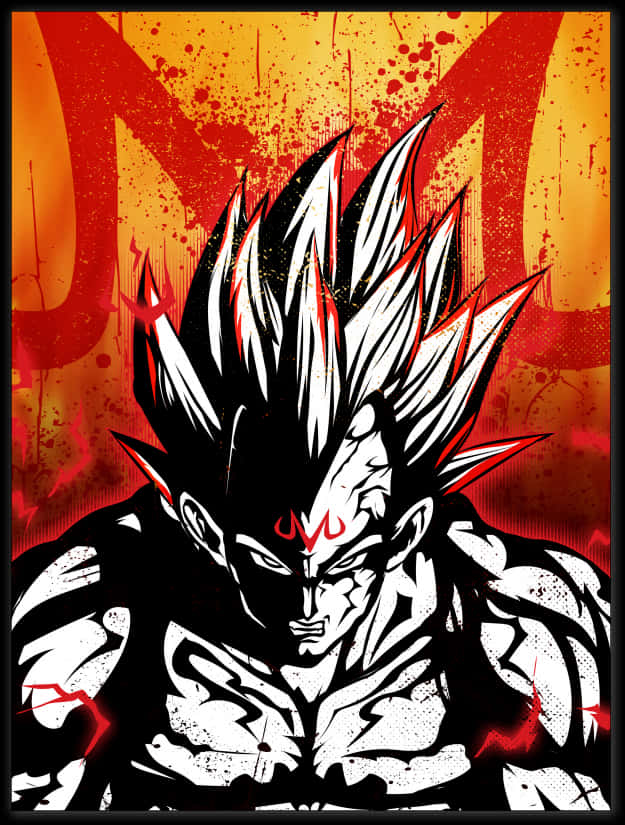 Majin Vegeta Artwork