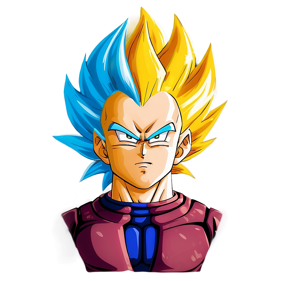 Majin Vegeta Vs Goku Hair Png Qwd66