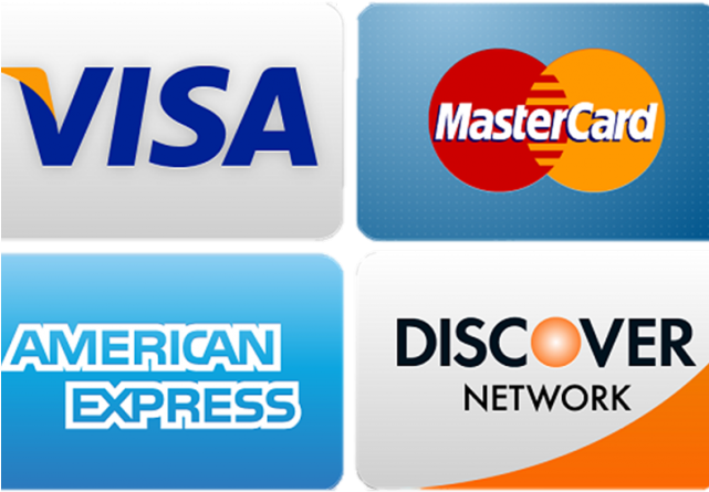 Major Credit Card Logos