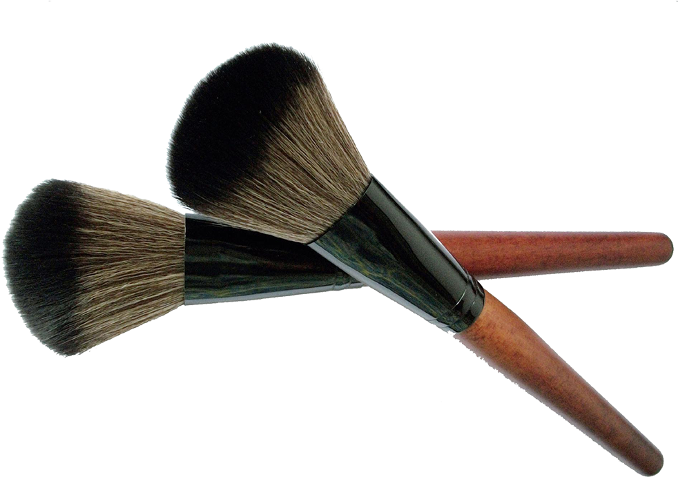 Makeup Brushes Crossed