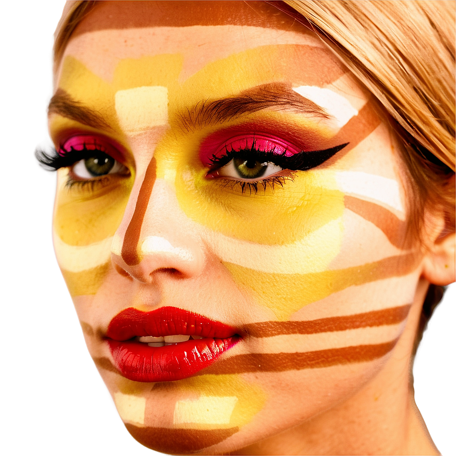 Makeup Fashion Looks Png Ajp