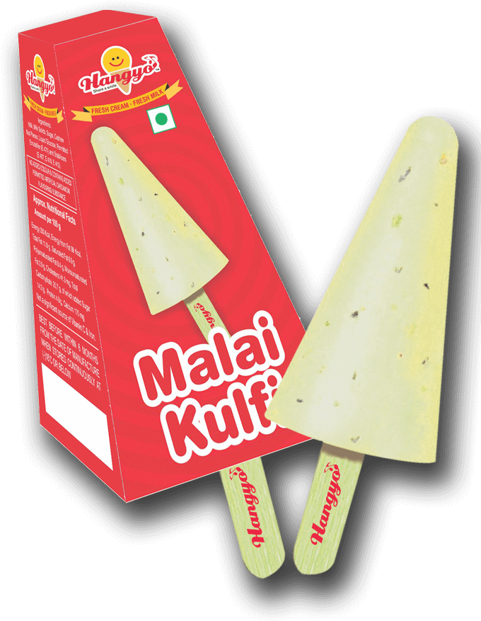 Malai Kulfi Frozen Dessert Packaging