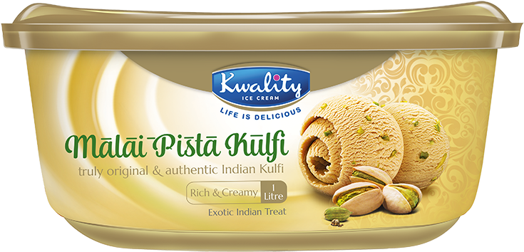 Malai Pista Kulfi Packaging