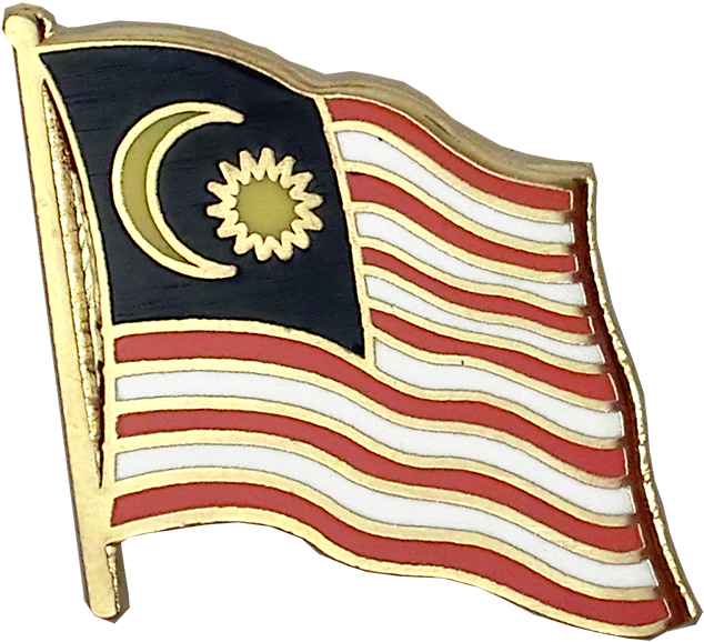 Malaysian Flag Lapel Pin