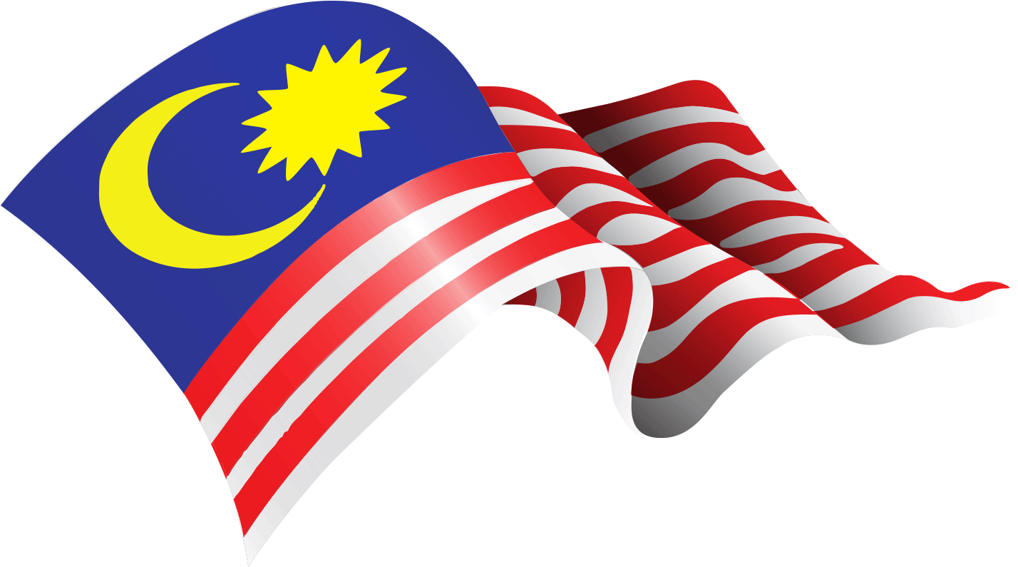 Malaysian Flag Waving