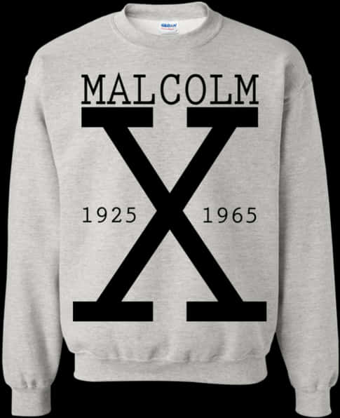 Malcolm X Sweatshirt Design