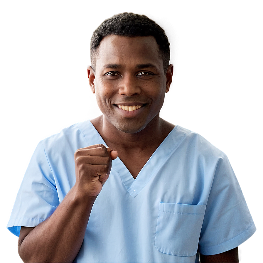 Male Nurse In Healthcare Png Oub