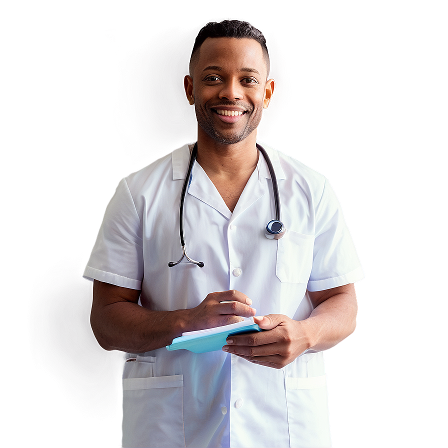 Male Nurse In Medical Team Png 06292024