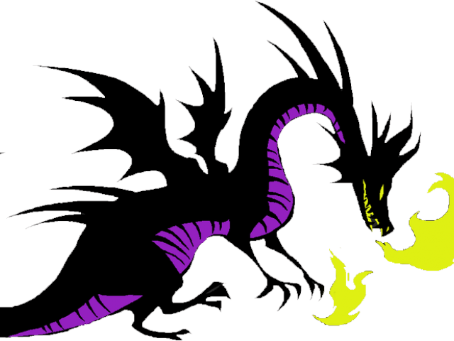 Maleficent_ Dragon_ Form_ Silhouette