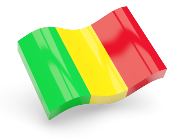 Mali Flag Waving Illustration